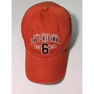 Old Time Hockey The Original 6 Strap Back Embroidered Cap/Hat Vintage 100% Cotto